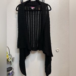 Say What? Sleeveless Cardigan